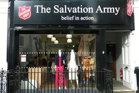 charity shops in london